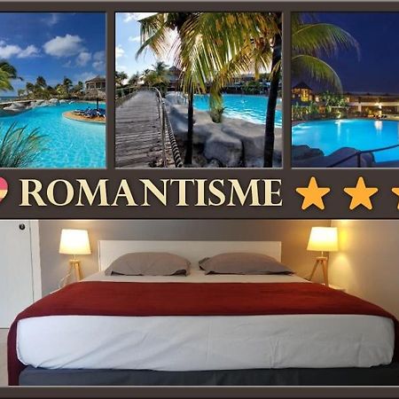 Romantique Et Bel Appartement En Bord De La Mer, Piscine Surveillee Et Belle Plage A 50M サン・フランソワ エクステリア 写真