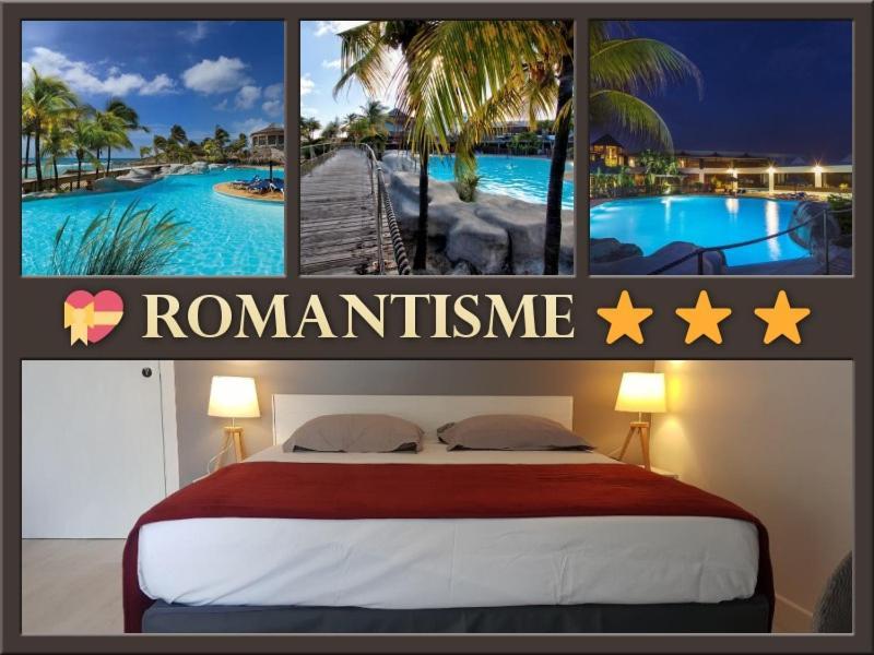 Romantique Et Bel Appartement En Bord De La Mer, Piscine Surveillee Et Belle Plage A 50M サン・フランソワ エクステリア 写真