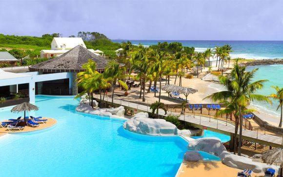Romantique Et Bel Appartement En Bord De La Mer, Piscine Surveillee Et Belle Plage A 50M サン・フランソワ エクステリア 写真